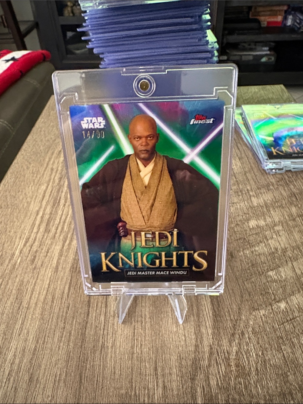 Star Wars Mace Windu Jedi Knights Card 14/99